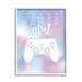 Stupell Industries Gamer Girl Pastel Typography Video Game Controller Framed Wall Art 16 x 20 Design by Angela Nickeas