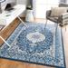 Mark&Day Area Rugs 9x12 Belvert Traditional Navy Area Rug (9 2 x 12 )