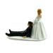 Machinehome Funny Bride Groom Figurine Humor Favors Unique Gift Wedding Cake Toppers Decoration