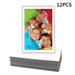 Magnetic Pictures Frame Magnet Picture Photo Frame Self Adhesive Photo Frame Frosted Waterproof Photo Frame for Fridge Door Glass Window Locker Closet Decor 12pcs