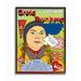 Stupell Industries Female Leaders Magazine Cover Greta Thornburg Facts Feminism Framed Wall Art Design by Sangita Bachelet 11 x 14 Black Framed
