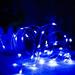 Blue Led String Lights Battery Operated 50 Micro Led String Lights 5M Led String Lights Indoor Outdoor With Battery Saving Timer