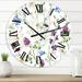 Designart 1 in Quartz Traditional Wall Clock