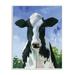 Stupell Industries Farmland Cow Cattle Country Painting Blue Sky Wood Wall Art 13 x 19 Design by Caverly Smith
