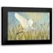 Lovell Kathrine 18x13 Black Modern Framed Museum Art Print Titled - Snowy Egret in Flight v2
