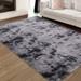 Fluffy Rugs for Living Room Luxury Soft and Thick Fluffy Area Rug Modern Shag Rugs for Bedroom Living Room Faux Shag Rug Home Decor Nursery Area Rug Carpets for Bedroom Dark grey 8 x 10
