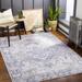 Artistic Weavers Iris Abstract Area Rug Light Gray 7 6 x 9 6