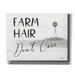 Epic Graffiti Farm Hair Don t Care by Lori Deiter Canvas Wall Art 34 x26