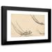 George Chinnery 24x18 Black Modern Framed Museum Art Print Titled - Indian Fishing Boats (After 1819)