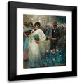 Cecilio PlÃ¡ y Gallardo 12x14 Black Modern Framed Museum Art Print Titled - The Verbena (C. 1905)