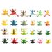 NUOLUX 24pcs Simulation Frogs Models Frogs Statues Frogs Figurines Frogs Toys for Kids