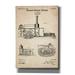 Epic Graffiti Tractor Blueprint Patent Parchment Giclee Canvas Wall Art 18 x26