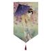 HAORUN Noren Doorway Curtain Short Hanging Flag Valance with Tassels Japanese Home Decor