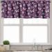 Ambesonne Butterfly Valance Pack of 2 Vortex Shapes Design 54 X18 Multicolor