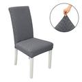 Gadotor Stretch Chair Cover Textured Grid Dining Chair Slipcover