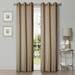 Superior Modern Solid Print Blackout Curtain Set of 2 42 x 96 Acron