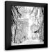 Carpentieri Natalie 20x24 Black Modern Framed Museum Art Print Titled - Wintery Dreams Path
