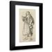 Ford Madox Brown 13x24 Black Modern Framed Museum Art Print Titled - The Young Milton