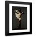 Michelangelo Cerquozzi 11x14 Black Modern Framed Museum Art Print Titled - The Thief on the Cross (1620-1660)