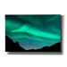 Epic Graffiti Northern Lights In Winter Mountains by Epic Portfolio Giclee Canvas Wall Art 60 x40