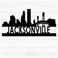 CityScape Metal Cutout 24 Wide - Jacksonville