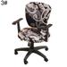 Kaola Swivel Chair Cover Stretchy Office Armchair Protector Seat Backrest Decoration