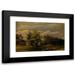 Dankvart Dreyer 24x17 Black Modern Framed Museum Art Print Titled - A Forest Lake Surrounded by Birches. Study (1837)