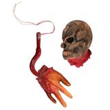 Tricky Props Broken Hand Broken Foot Props Haunted House Terror Decor for Hallow