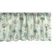 Ambesonne Woodland Valance Pack of 2 Floral Design Trees 54 X12 Pastel Green Multicolor