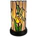 Tiffany Style Dragonfly Accent Table Lamp - 11 Tall