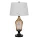 BO-3046TB-Cal Lighting-Fluted - 1 Light Table Lamp-30.5 Inches Tall and 17 Inches Wide