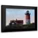 Bansemer Roger 18x14 Black Modern Framed Museum Art Print Titled - Nauset Light at Cape Cod