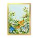 Designart Still Life Of Colorful Wildflowers With Leaves II Traditional Framed Art Print