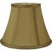 eTeckram Softback Bell Lampshade 5 Top Diameter x 9 Bottom Diameter x 7 Slant Height Faux Silk Gold