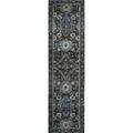 Style Haven Adalynn Floral Ikat Traditional Area Rug Navy/ Blue 2 3 x 8 Runner 8 Runner Runner Indoor Entryway