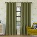 Sun Zero Oslo Theater Grade Extreme 100% Blackout Grommet Curtain Panel 52 x84 Sage Green (Single Curtain Rod Not Included)