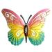 Riapawel Metal 3D Butterfly Wall Hanging Art Decorations Home Garden Ornaments For Easy Hanging