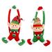 Christmas Curtain Buckle 2 Piece Set Santa Claus Curtain Buckle Buckle Clip Window Decoration Christmas Ornament Home Holiday