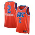 Oklahoma City Thunder Jordan Statement Edition Swingman Jersey - Orange - Shai Gilgeous-Alexander - Unisexe - Homme Taille: S