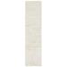 SAFAVIEH Venus Elijah Solid Plush Shag Runner Rug Ivory 2 2 x 12