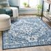 Mark&Day Area Rugs 8x10 Troyes Traditional Bright Blue Area Rug (7 10 x 10 3 )