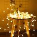 Sinhoon 16.4ft Battery Operated LED String Lights 40 LEDs Globe Decorative Fairy Lights Warm White for Party Garden Patio Bedroom Dorm Holiday IP65 Waterproof