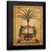 Jardine Liz 13x18 Black Modern Framed Museum Art Print Titled - Sunset Palm
