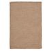 Rug Simple Chenille - Sand Bar 8 ft. square Braided Rug