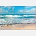 Designart Indian Ocean Panoramic View Extra Large Seashore Canvas Art