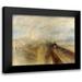 William Turner 18x15 Black Modern Framed Museum Art Print Titled - Rain Steam and Speed The Great Western Railway