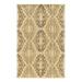 Bowery Hill 96 x 132 Transitional Wool Hand Tufted Rug in Cream/Blue