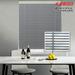 Keego Cloth Venetian Blinds Room Darkening Windows Blinds Semi Blackout Shades for Home Privacy Customizable Color and Size Grey 54 w x 40 h