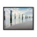 Stupell Industries Nautical Beach Ocean Post Panoramic Cloudy Sky 14 x 11 Design by Martin Podt