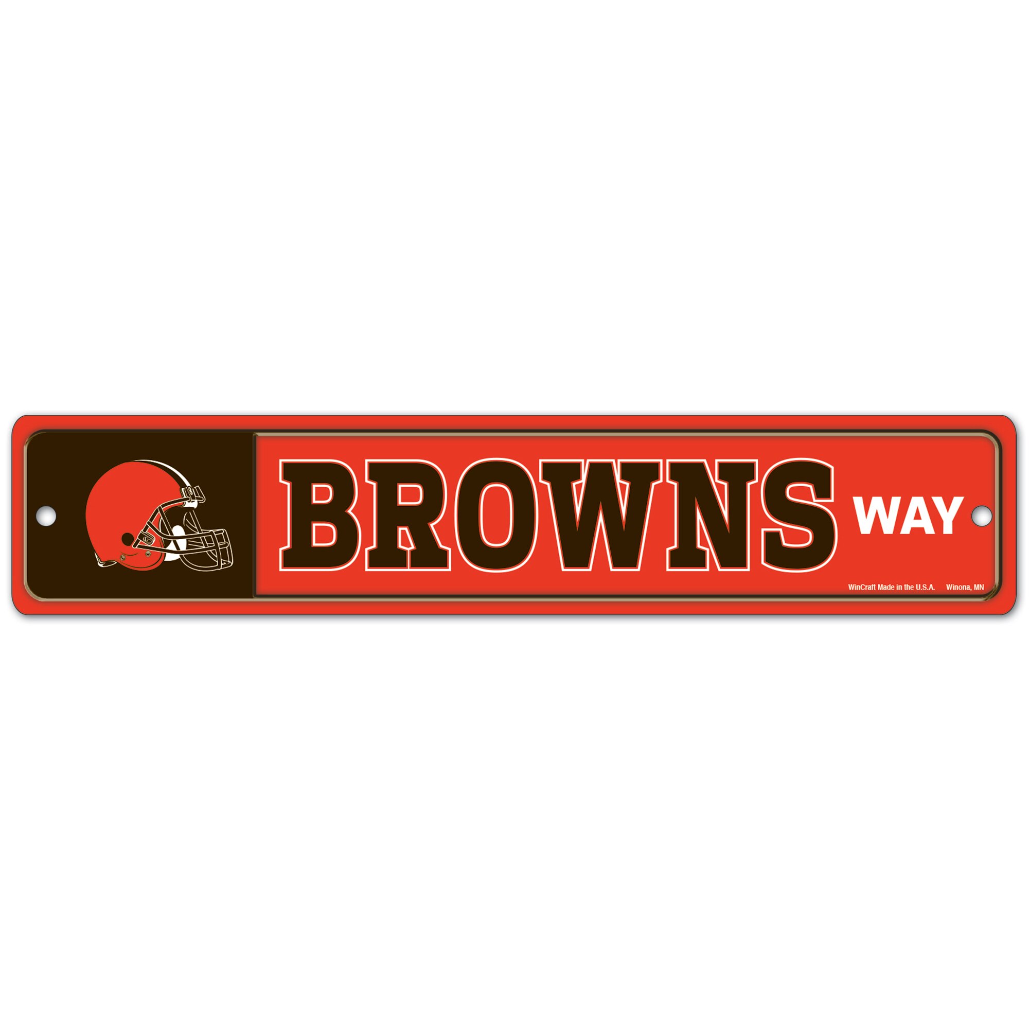 Straßenschild Cleveland Browns – 3,75h x 19b in Image